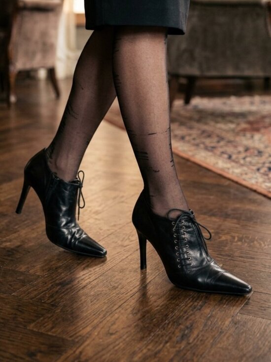Pegabo Shoes - Pegabo Witchy Leather Lace Up Booties Made in Spain